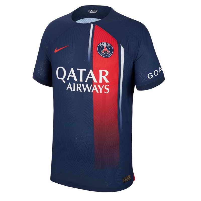 Paris Saint-Germain Team Home Shirt 2023-24 Custom Jersey - Blue - Jersey Teams World