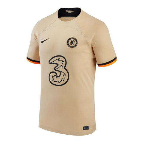 Raheem Sterling Chelsea Unisex Shirt 2022/23 Third Breathe Stadium Player Jersey - Gold - Jersey Teams World