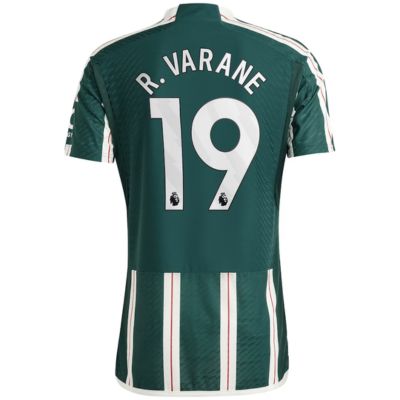 R.Varane Manchester United 2023/24 Away Jersey - Green