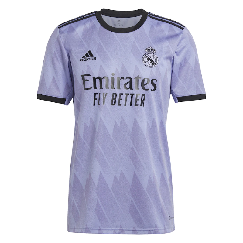 Vinicius Junior 20, Real Madrid   Unisex Shirt 2023 Away Player Jersey - Purple - Jersey Teams World