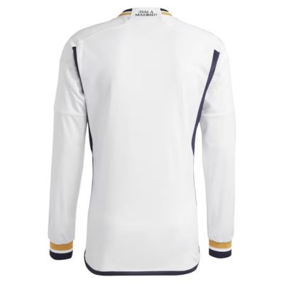 Real Madrid Home Shirt 2023-24  Long Sleeve - White
