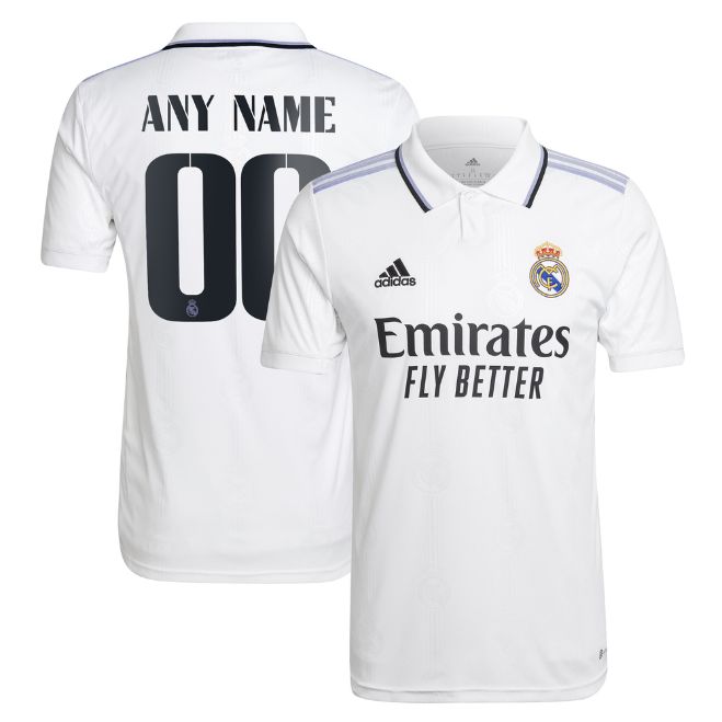 Real Madrid Home Shirt Unisex 2022-23 Custom Jersey - Jersey Teams World