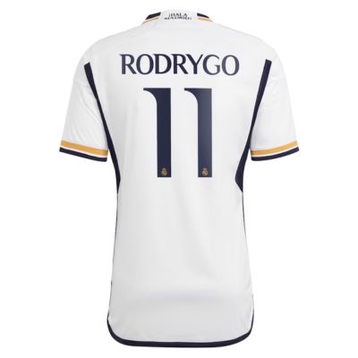 Rodrygo Real Madrid Home Shirt 2023-24 Jersey Player