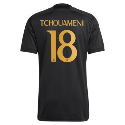Tchouaméni Real Madrid Third Shirt 2023-24 Player Jersey - Black