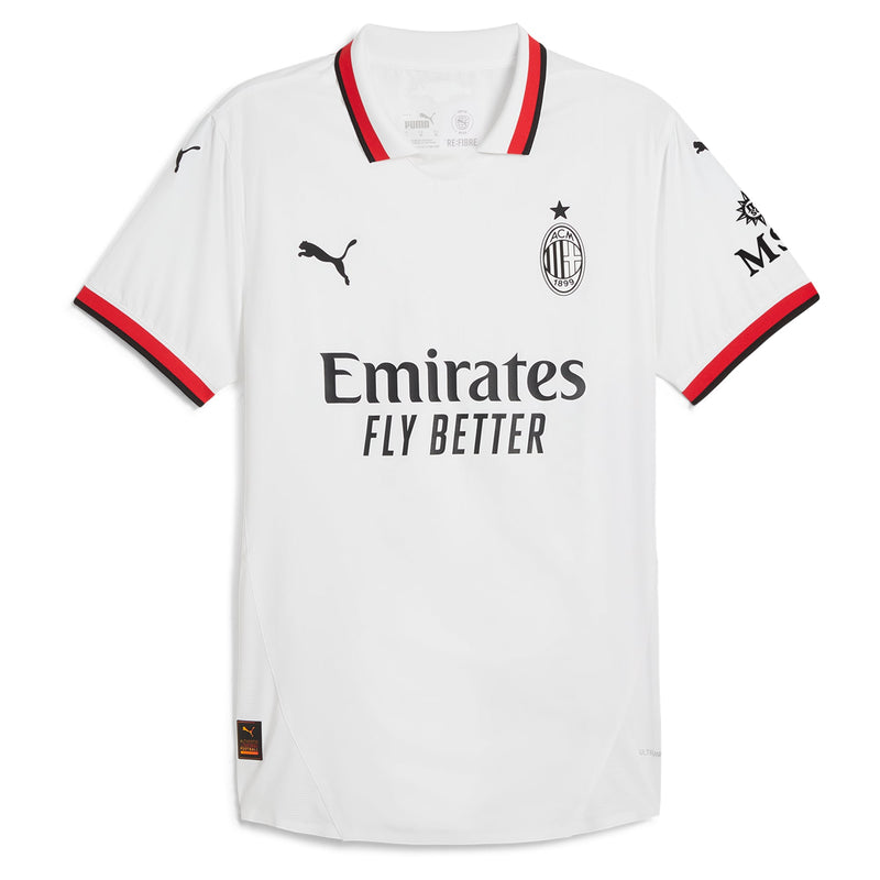 AC Milan PUMA Away Shirt 2024-25 with Theo 19 printing