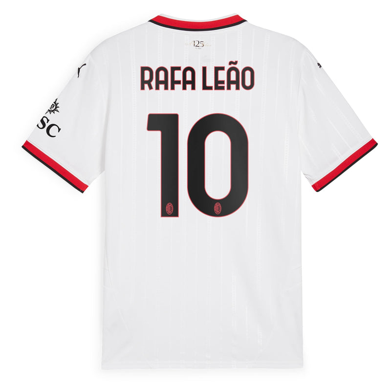 AC Milan PUMA Away Shirt 2024-25 with Rafa Leao 10 printing