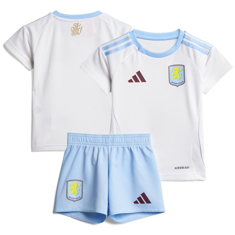 Aston Villa adidas Away Baby Kit 2024-25