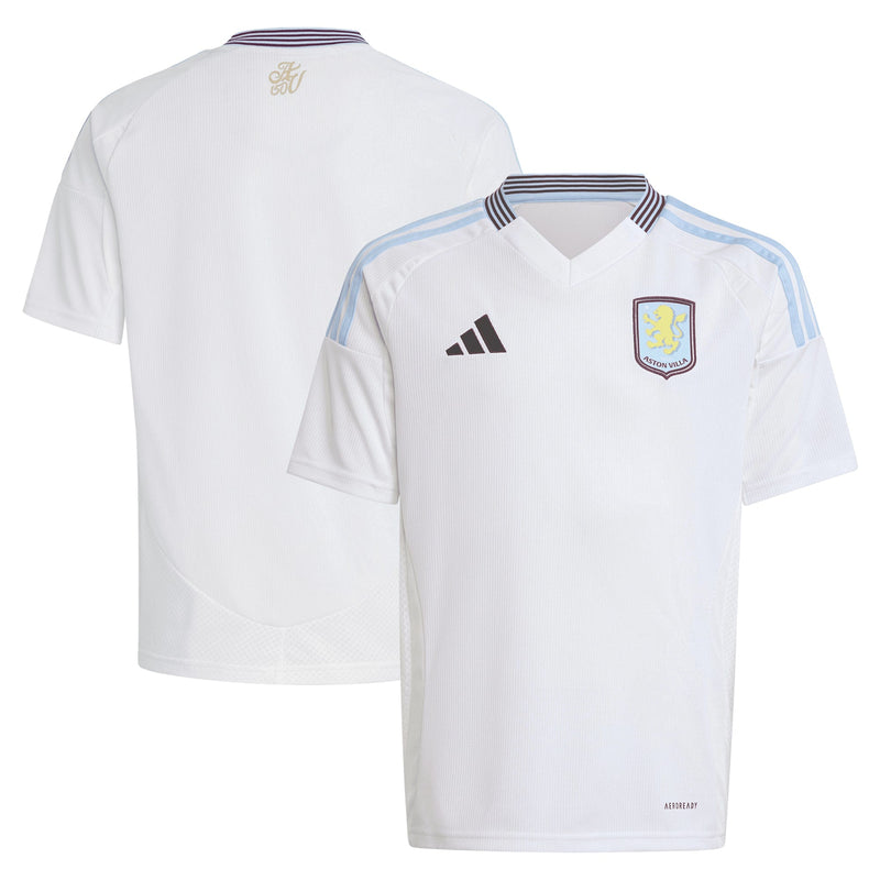 Aston Villa adidas Away Shirt 2024-25 - Kids