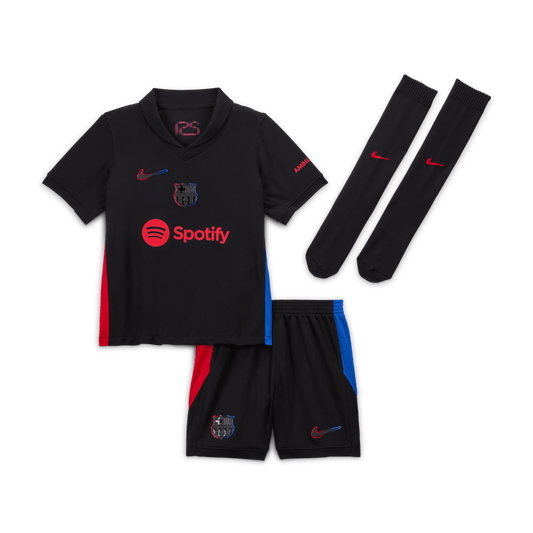Barcelona Nike Away Stadium Mini Kit 2024-25 - Little Kids