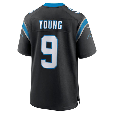 Carolina Panthers Nike Home Game Jersey 2023 NFL Draft First Round Pick - Black - Bryce Young - Mens
