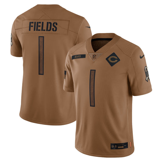 Chicago Bears Nike 2023 Salute to Service Jersey - Justin Fields - Mens