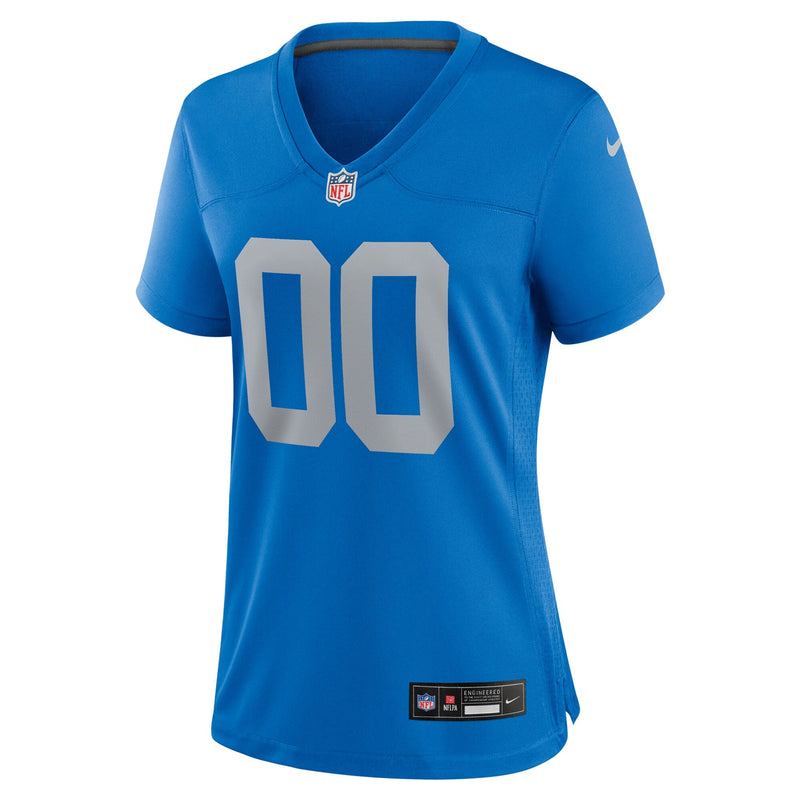 Detroit Lions Nike Alternate Game Throwback Jersey - Custom - Womens