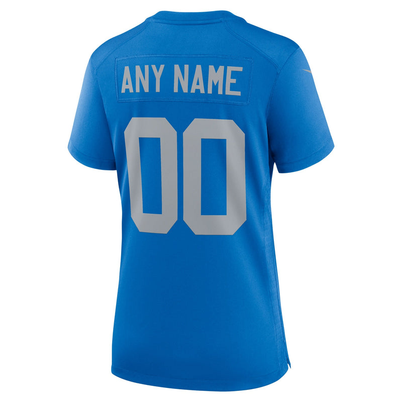 Detroit Lions Nike Alternate Game Throwback Jersey - Custom - Womens