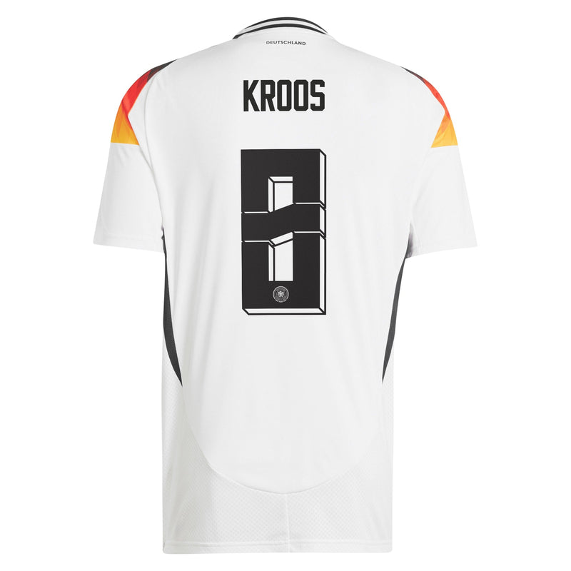 DFB adidas Home Shirt 2024 with Kroos 8 printing