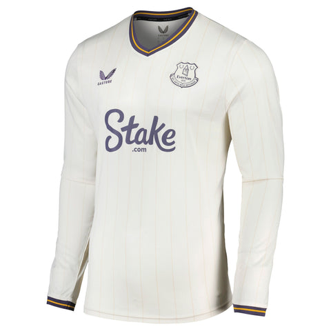 Everton Castore Third Shirt 2024-25 - Long Sleeve