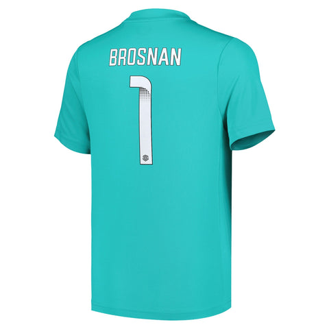 Everton WSL Away Goalkeeper Shirt 2024-25 - Kids with Brosnan 1 printing