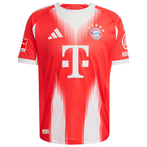 Jamal Musiala Bayern Munich adidas 2025/26 Home Jersey - Red