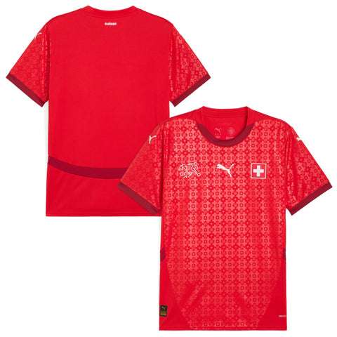 Switzerland National Team Puma 2025 Jersey - Red