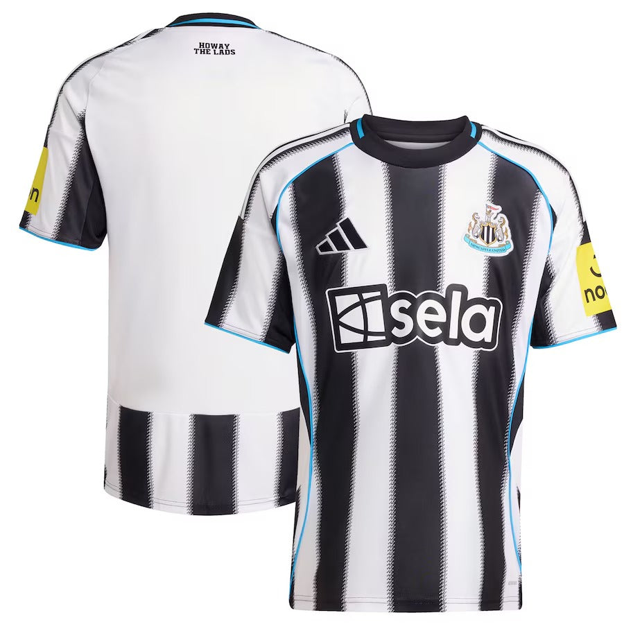 Newcastle United adidas 2025/26 Home Jersey - Black