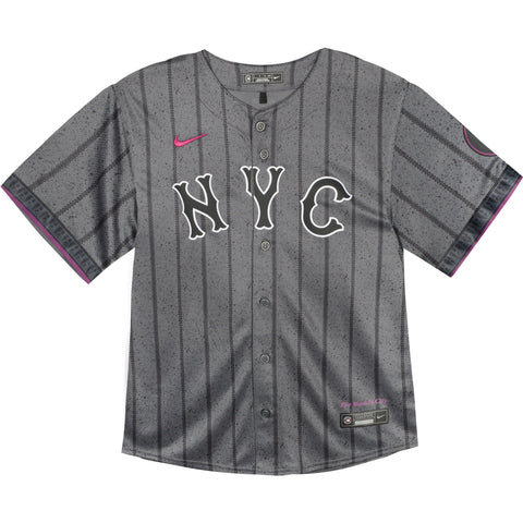 Francisco Lindor New York Mets Nike Infant 2024 City Connect Limited Player Jersey - Graphite