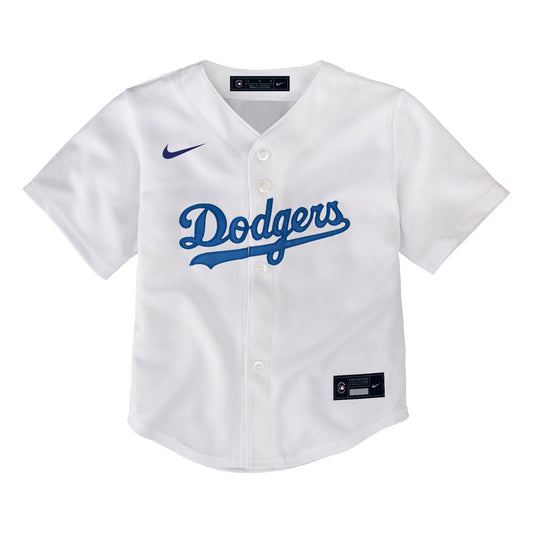 Los Angeles Dodgers Nike Official Home Jersey - Toddler