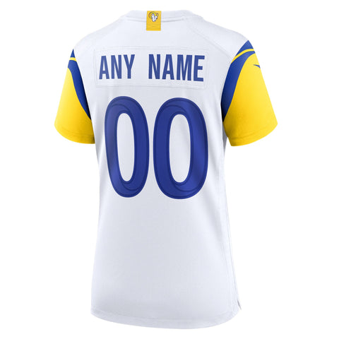 Los Angeles Rams Nike Game Alternate - Custom- Womens