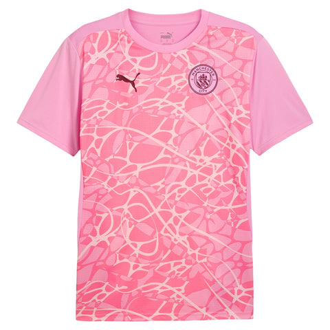 Manchester City Pre Match Top - Pink
