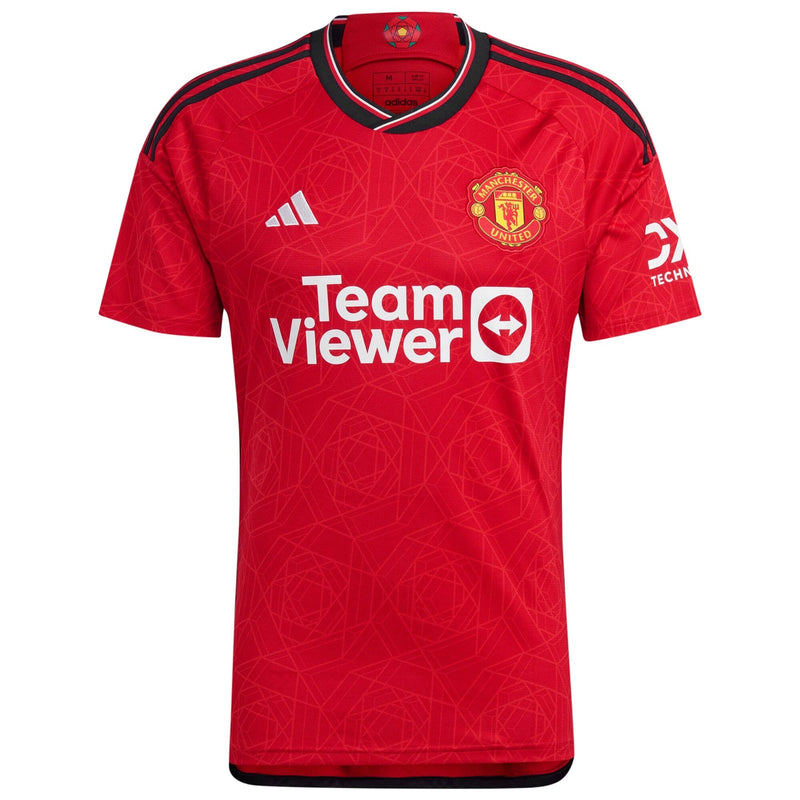 Manchester United EPL adidas Home Shirt 2023-24 with Maguire 5 printing