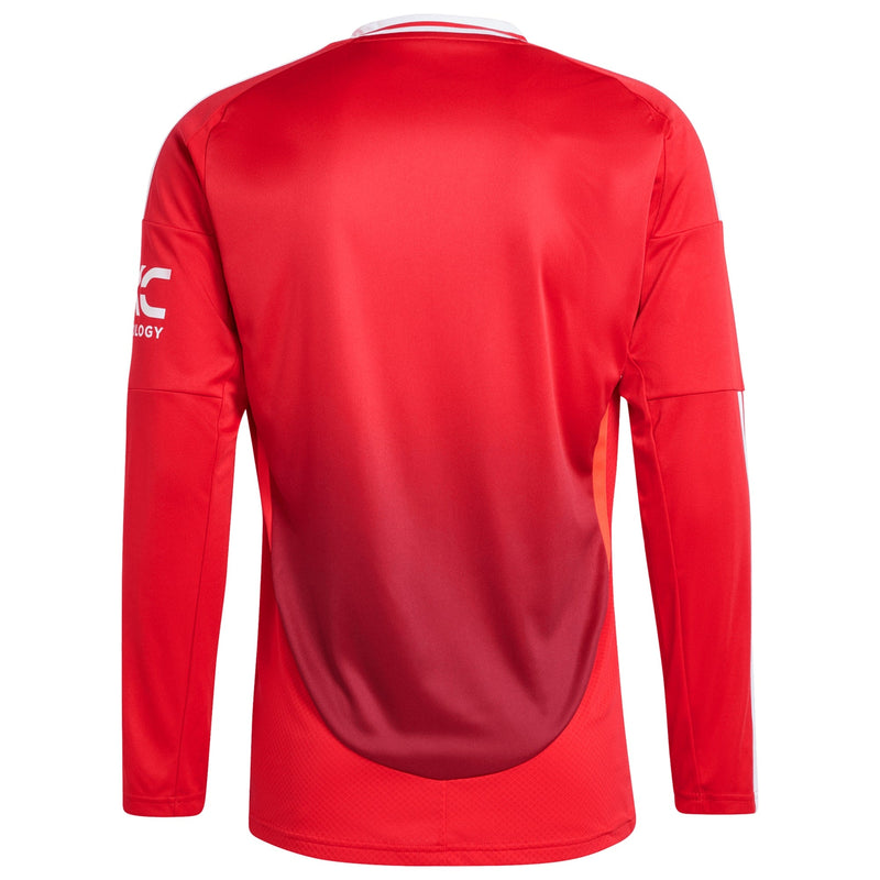 Manchester United adidas Home Shirt 2024-25 - Long Sleeve