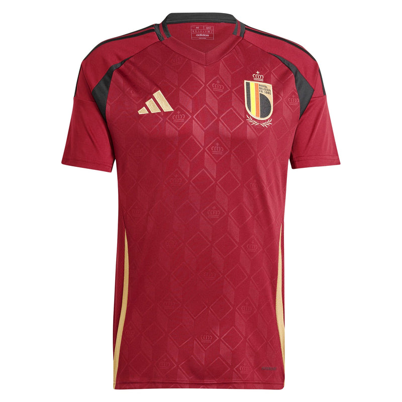 Belgium National Team adidas 2024 Home Jersey - Burgundy