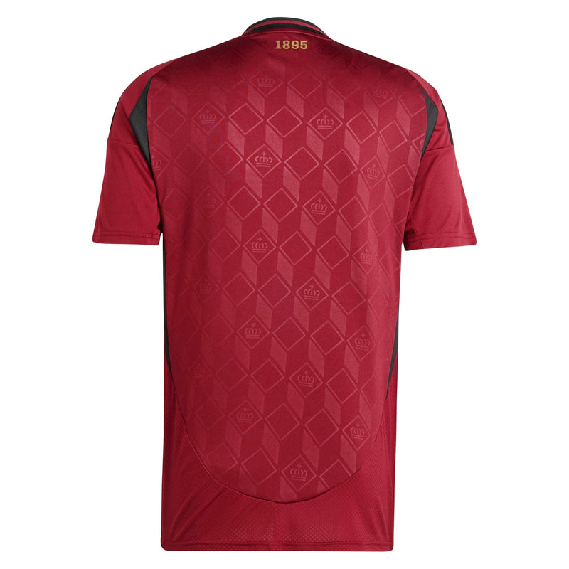 Belgium National Team adidas 2024 Home Jersey - Burgundy