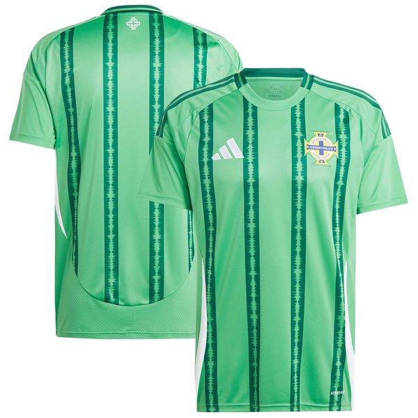 Northern Ireland National Team adidas 2024 Home Jersey - Green