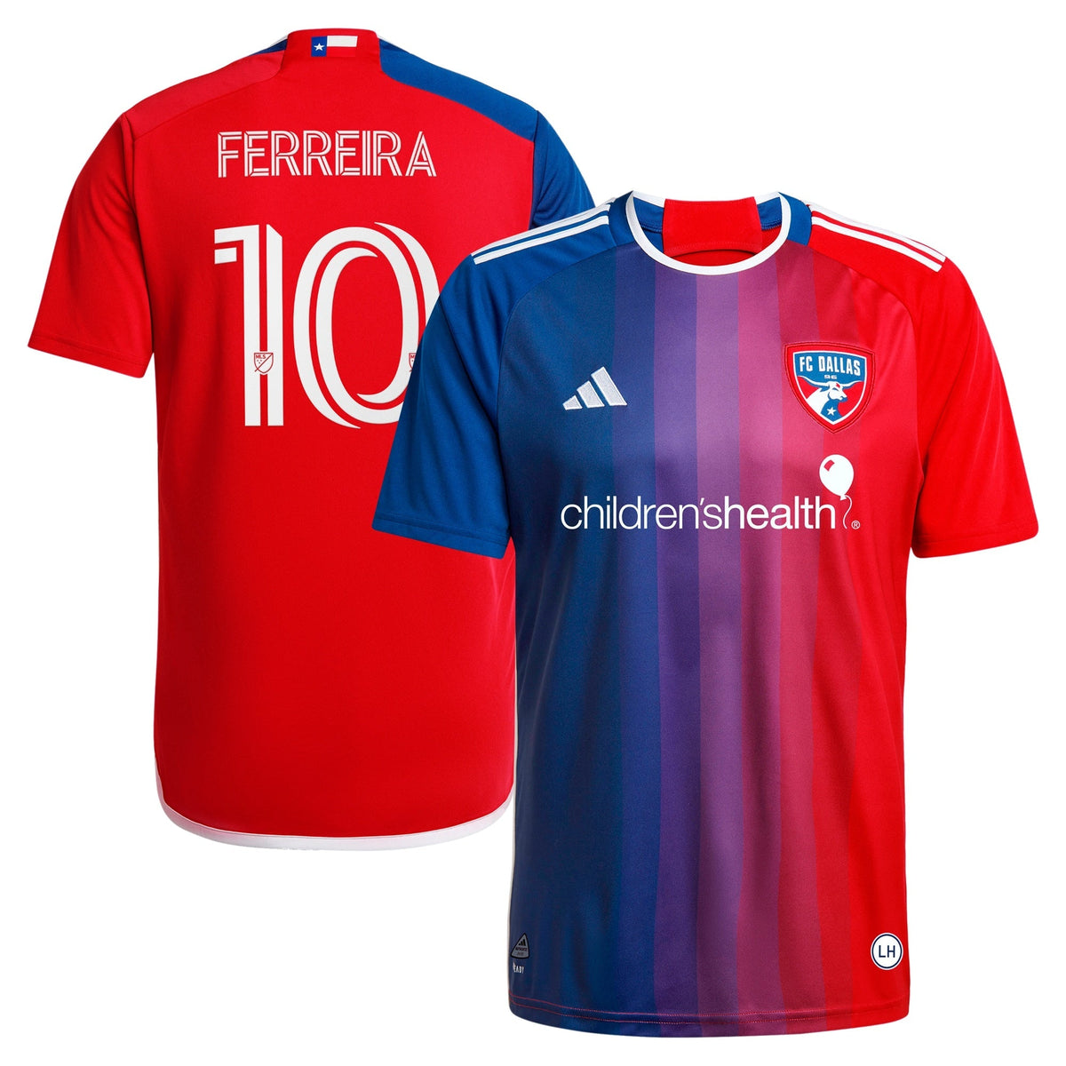 Jesus Ferreira FC Dallas adidas 2024 After Burner Player Jersey – Navy
