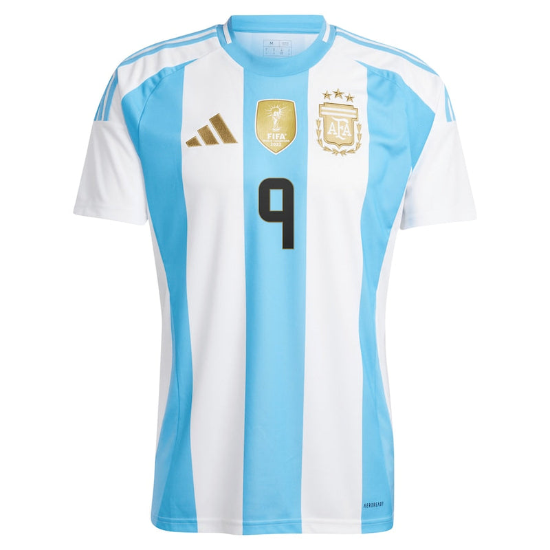 Julián Álvarez Argentina National Team adidas 2024 Home Jersey - White