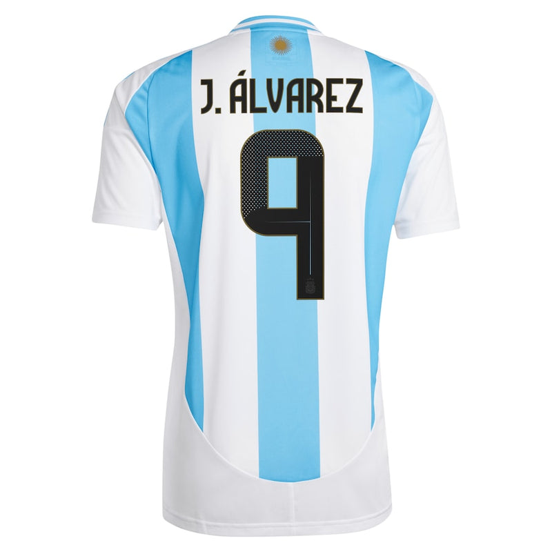 Julián Álvarez Argentina National Team adidas 2024 Home Jersey - White