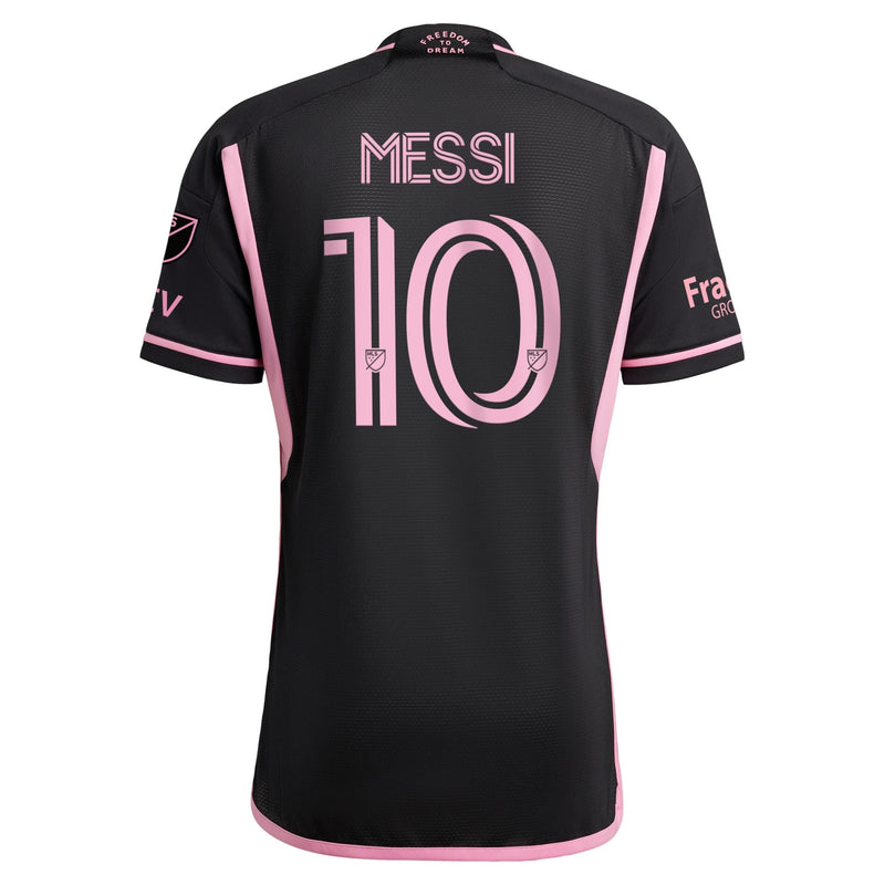 Lionel Messi Inter Miami CF Adidas 2024 La Noche Player Jersey - Black