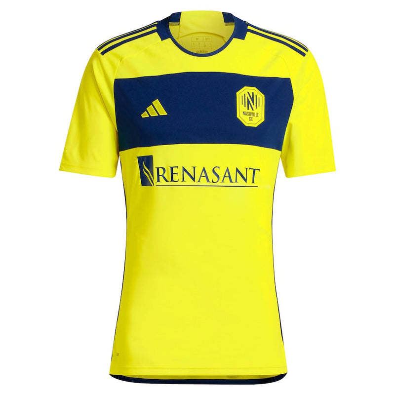 Tyler Boyd Nashville SC adidas 2024 The 615 Kit Player Jersey - Yellow