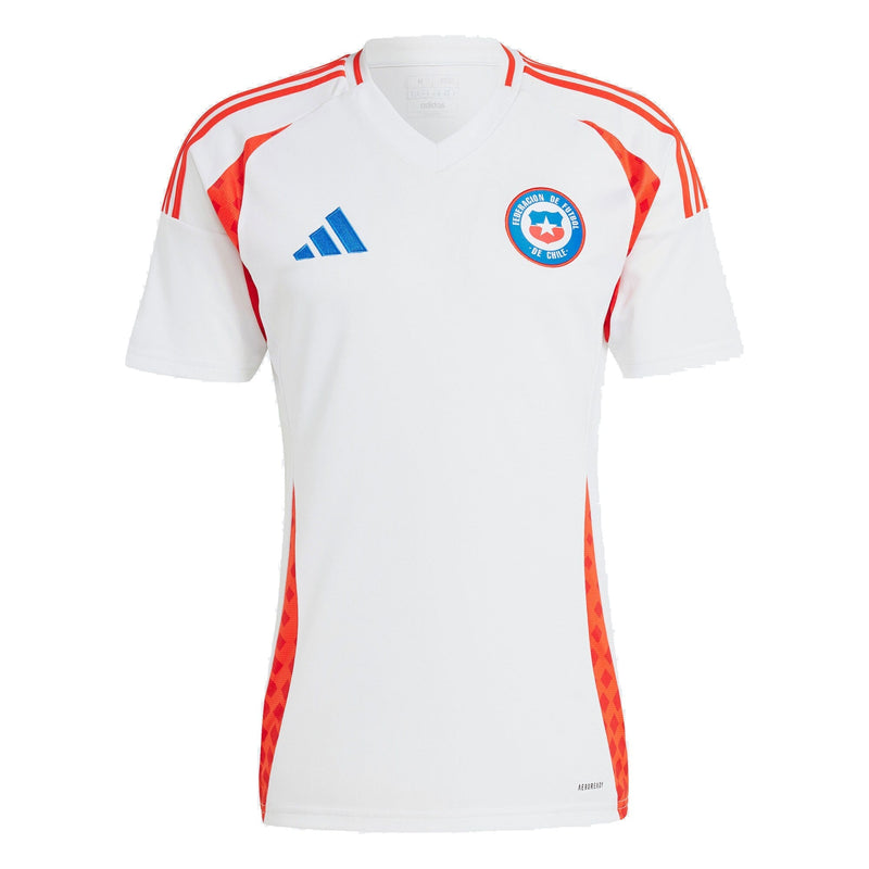 Chile National Team adidas 2024 Away Jersey - White