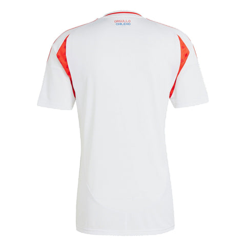 Chile National Team adidas 2024 Away Jersey - White