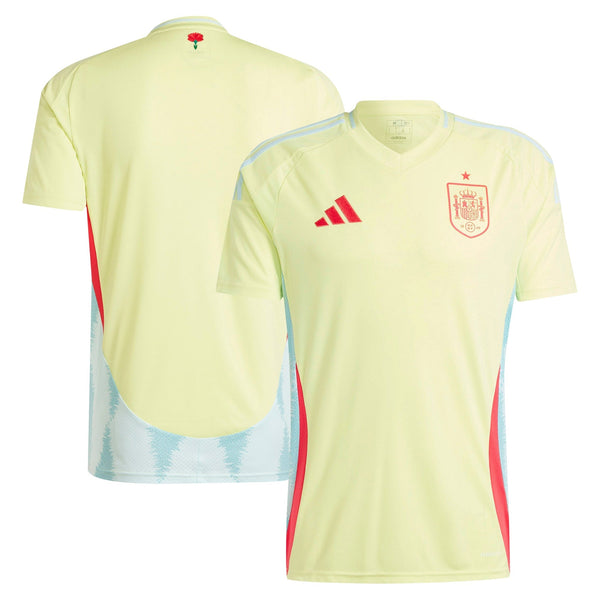 Spain National Team adidas 2024 Away Jersey - Yellow