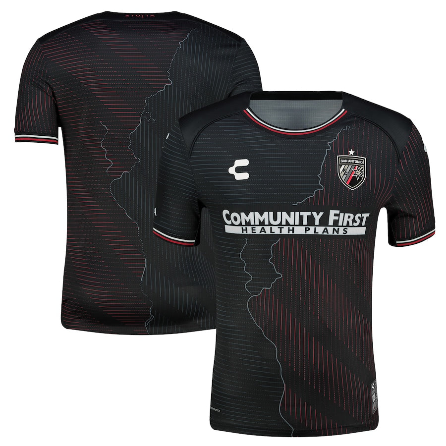 San Antonio FC Charly 2025 Home Jersey - Black