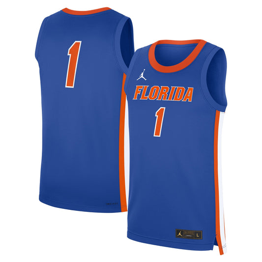 Florida Gators Jordan Brand Road Basketball Jersey - Royal