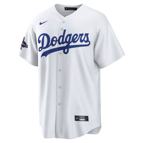 Mookie Betts Los Angeles Dodgers Nike 2024 World Series Champions Big & Tall Player Jersey - White