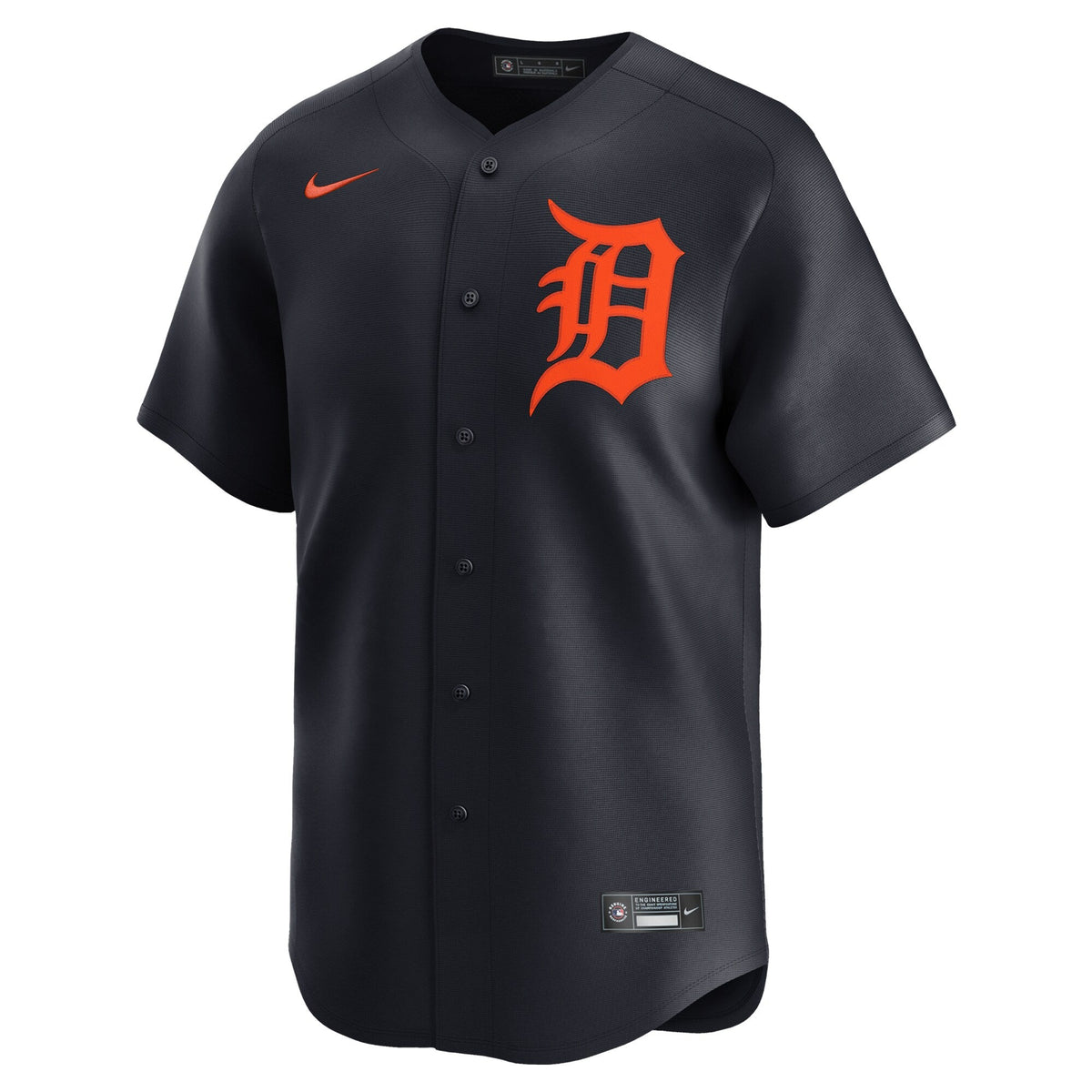 Detroit Tigers Nike Alternate Limited Custom Jersey - Navy