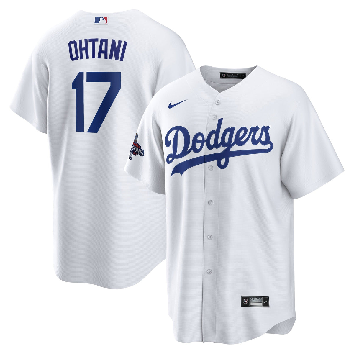 Shohei Ohtani Los Angeles Dodgers Nike 2024 World Series Champions Home Player Jersey - White