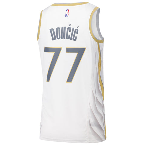 Dallas Mavericks Nike Swingman Player Jersey - City Edition - White