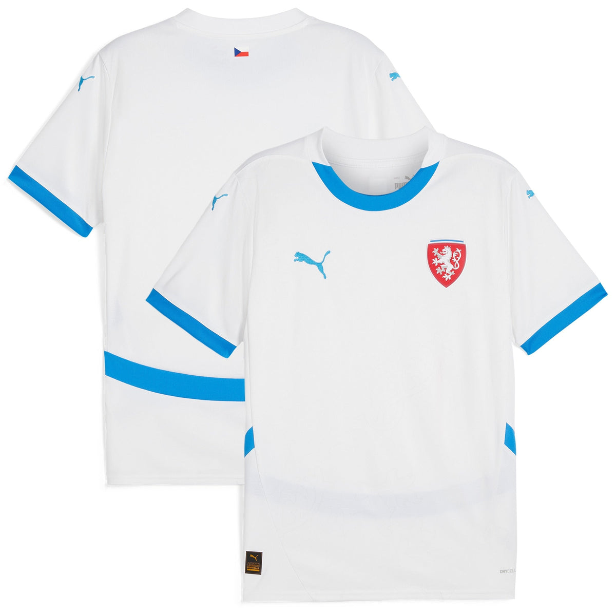Czech Republic National Team Puma 2024 Away Jersey - White