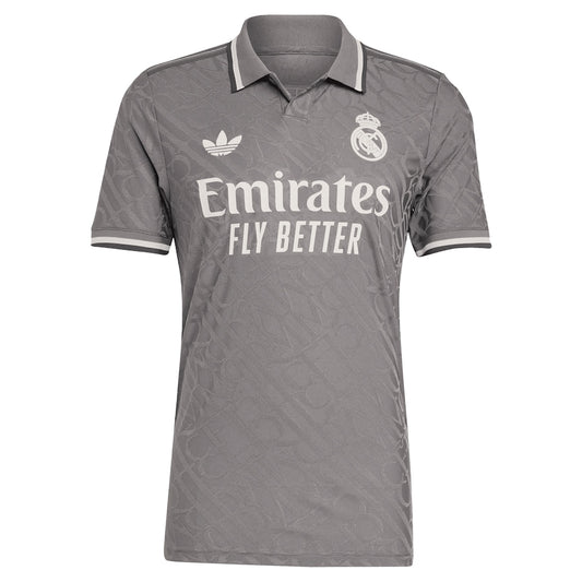 Real Madrid adidas Third Authentic Shirt 2024-25 with MBAPPE printing