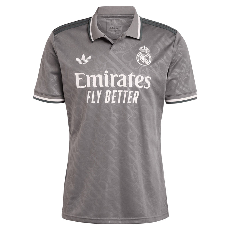 Real Madrid adidas Third Shirt 2024-25 with Bellingham 5 printing Authentic