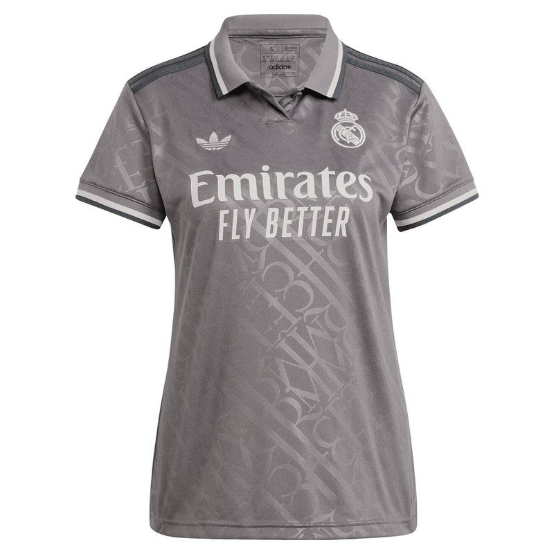 Real Madrid adidas Third Shirt 2024-25 - Womens with Bellingham 5 printing